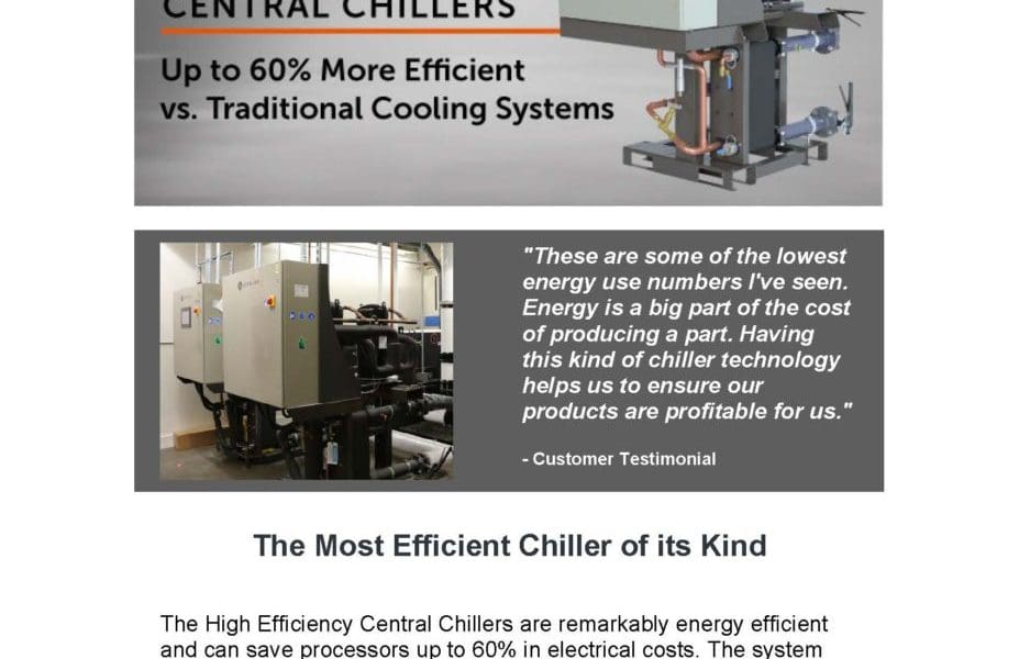 Sterling High Efficiency Chiller